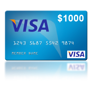 1000 visa Mad Dash for Christmas Cash $1000 Giveaway