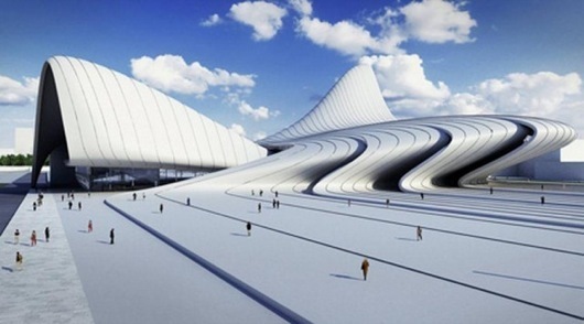 Heydar-Aliyev-Centre-by-Zaha-Hadid-Fireball-Tim-2