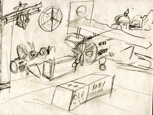 Page Nine from A Teddy Bear Tale