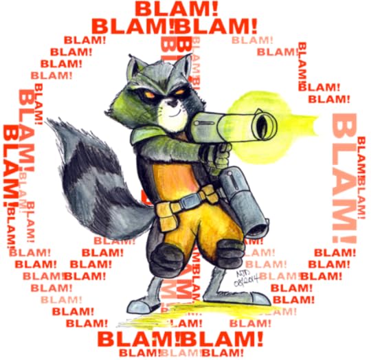 BLAM! Rocket Raccoon