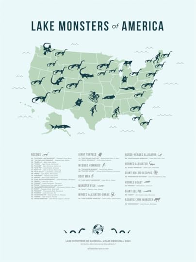 Lake monsters of America