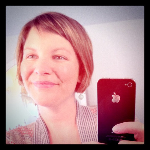 New short do. Stacked in the back. This feels like me. Happy to have it chopped and cropped.