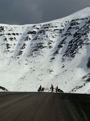 On top of Atigun Pass