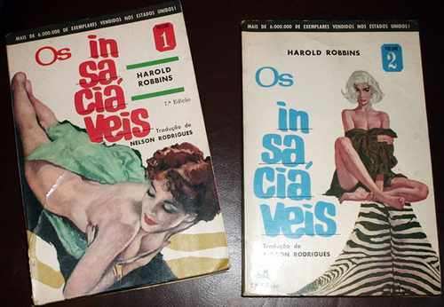 Os Insaciáveis 2 Livros Harold Robbins