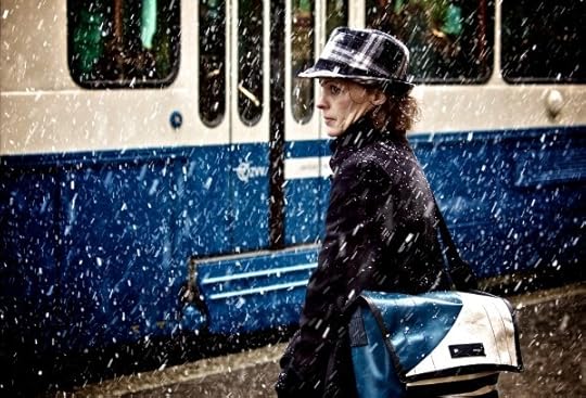 middle aged woman traveler