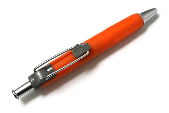 Tombow AirPress Ballpoint Pen - 0.7 mm - Orange Body - TOMBOW BC-AP54