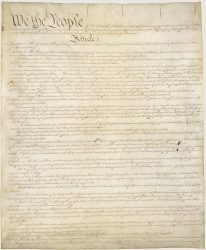 United States Constitution (Image Courtesy of the National Archives)