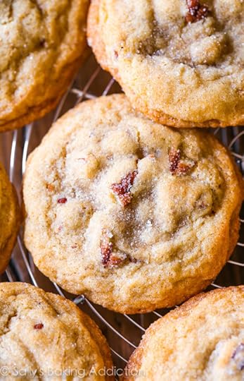 Buttery, soft ‘n chewy cookies exploding with toasted pecans and brown sugar flavor!