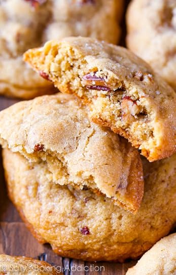 Buttery, soft ‘n chewy cookies exploding with toasted pecans and brown sugar flavor!