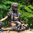 Central Park - pomnik Alicji (tej z krainy czarów)