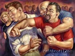 brawling