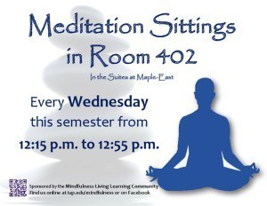 meditation at college
