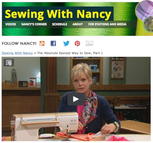 The Absolute Easiest Way to Sew by Nancy Zieman