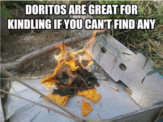 Burning Doritos