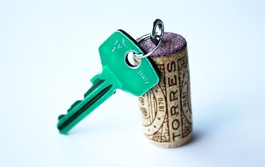 Key on cork