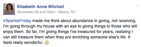 Elizabeth #SparkleFriday