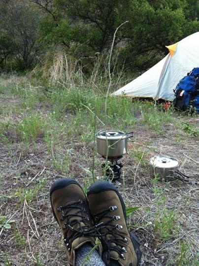 My kitchen and my boots!