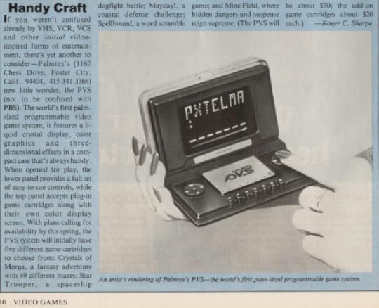 To say the bottom of page 10 of the May 1983 issue of Video Games magazine is interesting is an understatement.