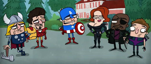 Avengers Assemble by Matt Partridge