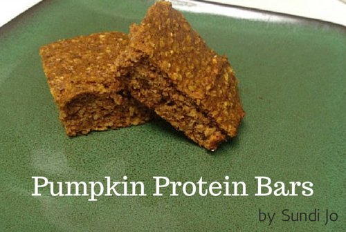 Pumpkin Protein Bars