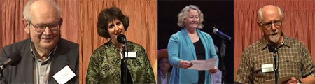 24/7 Lecturers: Benoit Mandelbrot (fractals), Rebecca German (morphology), Carol Greider (telomeres), and Richard Jakowski (purring).