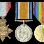 The Medals to which Lance Corporal Thomas Bunting was entitled