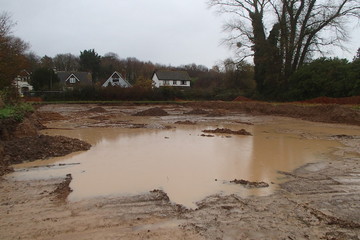 Remains of ancient Roman Pond