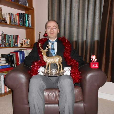 What better place to hang a bauble?