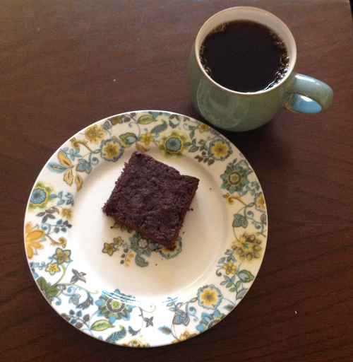 Don't judge. This was my breakfast this morning. I'll have a healthy lunch. I promise. 