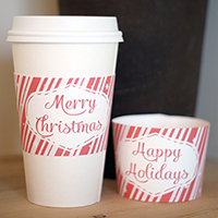 Printable Coffee Sleeves
