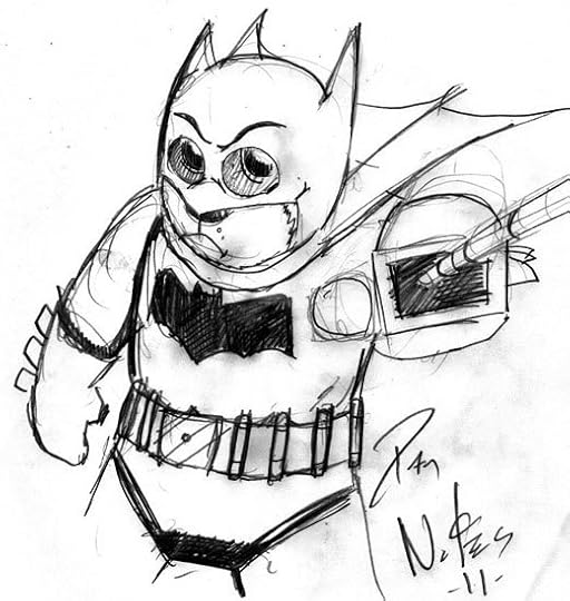 Batman as a Teddy Bear known as Batbear