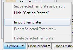 Scrivener Import Template Screenshot