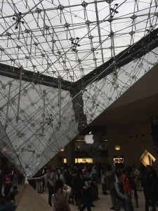 The Louvre has its priorities straight.