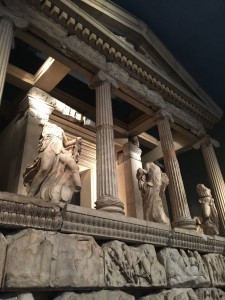 Pieces of the Parthenon were also in London