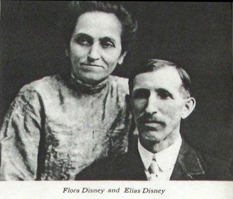 Walt's parents: Elias & Flora. Courtesy of Yesterland