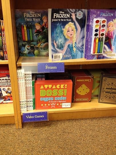 ABC on shelves at BN 1