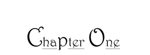 Header Chapter One