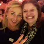 Med Åsa Hellberg på Forumfesten