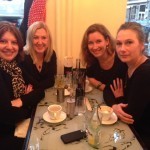 Lunch med Pernilla Alm, Susanne Boll och Sandra Gustafsson