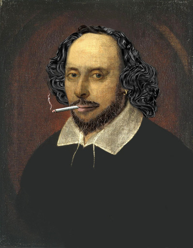 Shakespeare smoking
