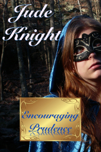 Shows masked woman in a forest