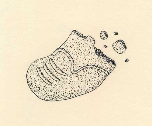 The Gingerbread Man had gotten out of shape and everything hurt. I’m  officially getting old, he thought. So he decided to start going on nightly jogs. Halfway through the first one he was feeling young and spry again, like he was back in his old high school track days, and he shouted proudly, “Run run run as fast as you can, you can’t catch me I’m the—AGH MY KNEE! OH GOD I TORE SOMETHING! THE PAIN IS EXCRUCIATING!”