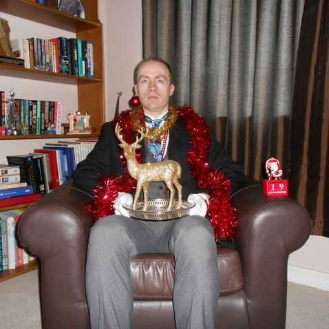No such thing as too much tinsel...