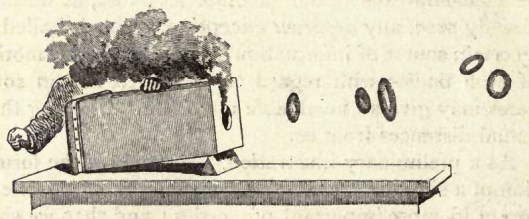 Smoke ring machine
