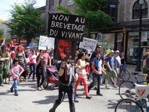 Monsanto protest, Montreal