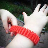 ABS is great for bracelets since it flexes