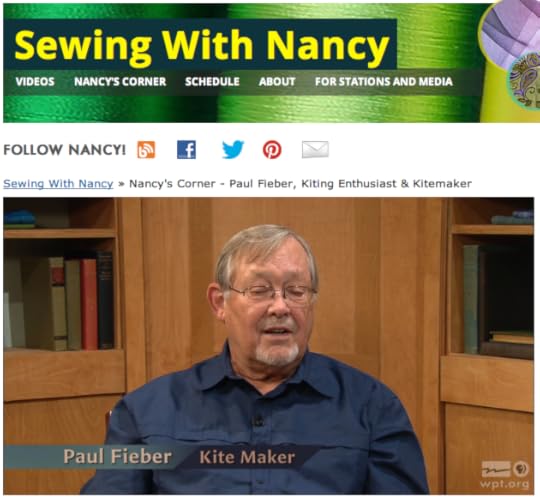 How to sew a kite by Paul Fieber & Sewing With Nancy Zieman