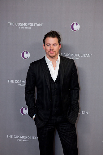 Actor Channing Tatum at The Cosmopolitan Grand Opening and New Year's Eve Celebration
