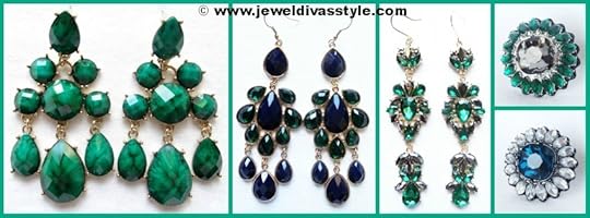JDS PERSONAL COLLECTION GREEN JEWELS