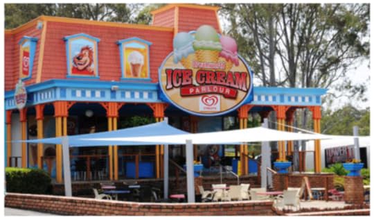 Dreamworld's Ice Cream Parlour